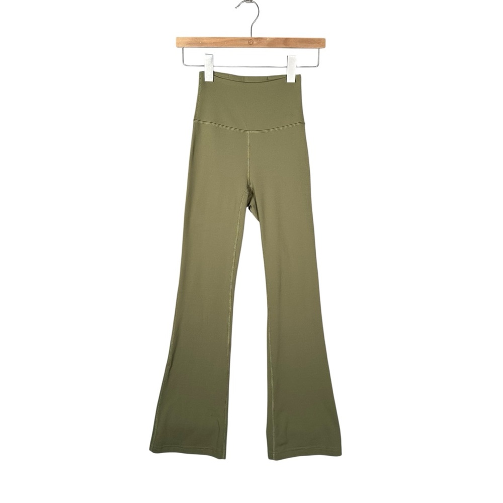 LULULEMON Groove Super High Rise Flare Pant in olive - Picture 11 of 11